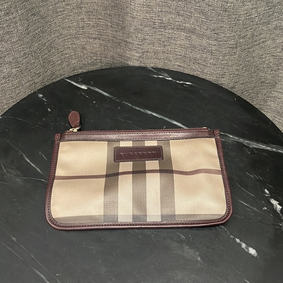 BURBERRY Canterbury Tote Smoked Check Coated Canvas - Picture 3 of 4